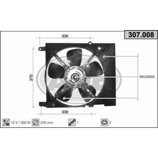 307008  CHEVROLET Kalos 1.2-1.4 16V