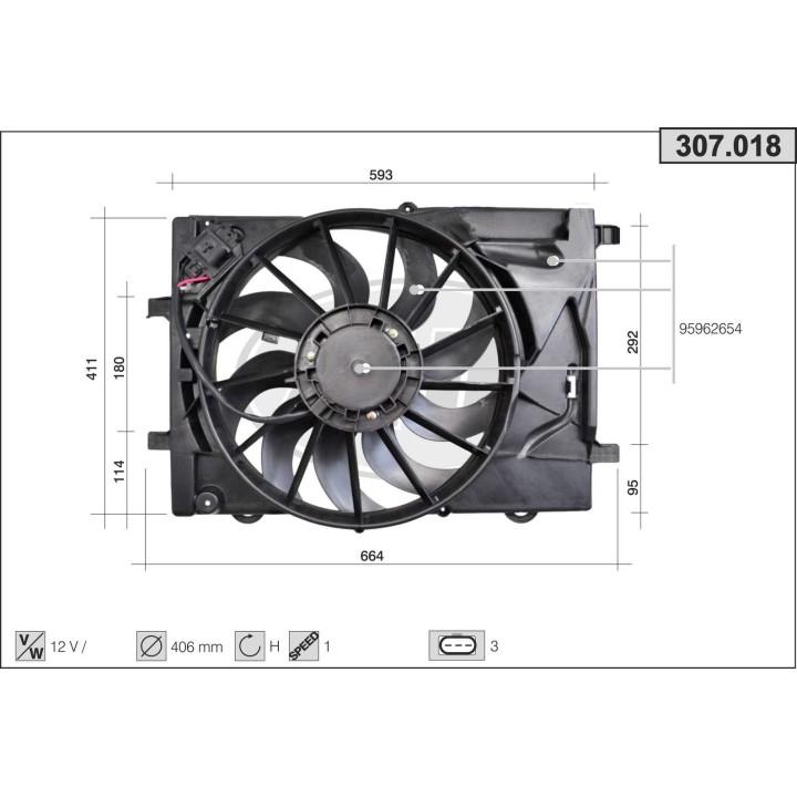 307018  CHEVROLET-DAEWOO Aveo (T300) 1.6