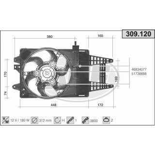 309120  FIAT Idea 1.4 16V