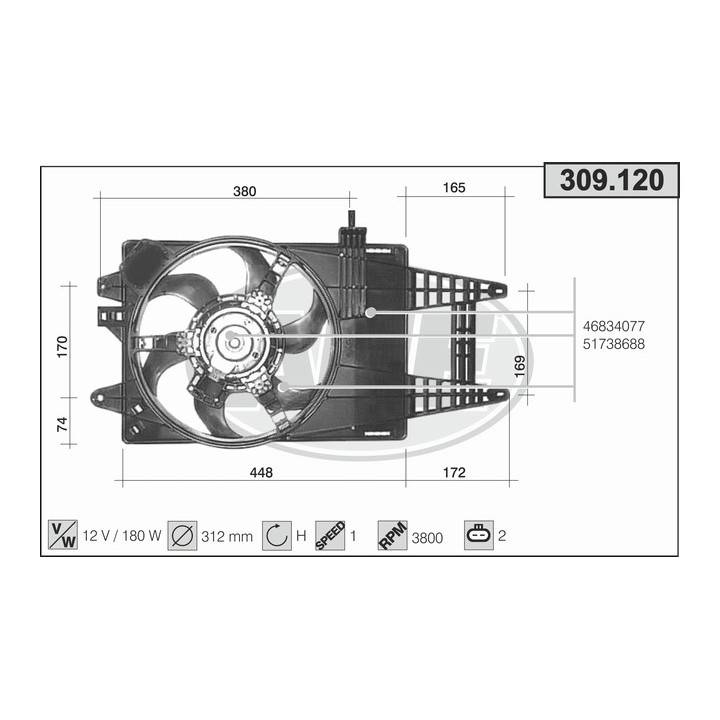 309120  FIAT Idea 1.4 16V