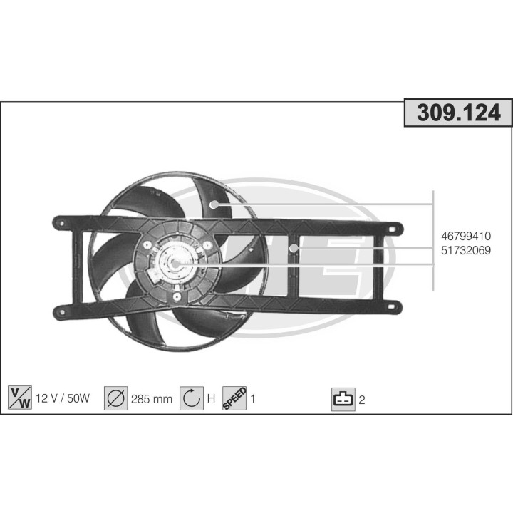 309124  FIAT Nuova Panda 1.1-1.2 8V