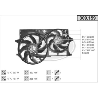 309159  CITROEN Evasion 1.9 D/TD-2.0 HDI-2.1 TD