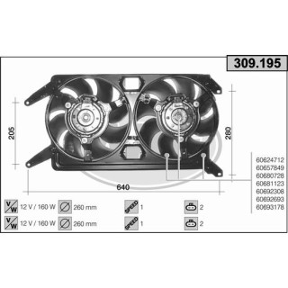 309195  ALFA ROMEO 147 GT 3.2 V6 24V 01.04-