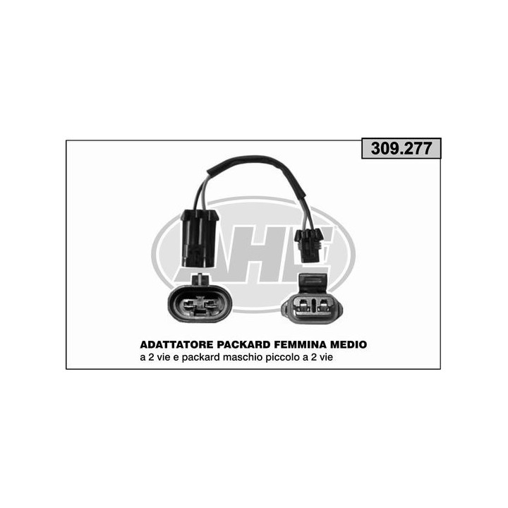 309277  Adattatore Packard femmina medio