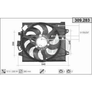 309283  FIAT 500 1.4 16V-1.3 MJT