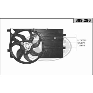 309296  FIAT Qubo / CITROEN Nemo / PEUGEOT Bipper -AC