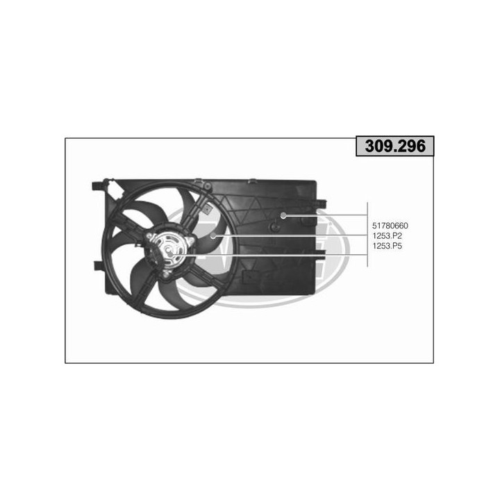 309296  FIAT Qubo / CITROEN Nemo / PEUGEOT Bipper -AC