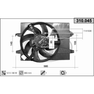 310045  FORD Fiesta V 1.4 TDCI