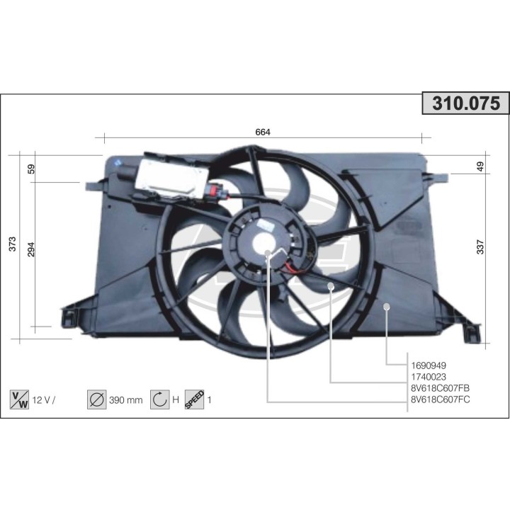 310075  FORD C-Max (DXA/CB7, DXA/CEU) 1.6 Ti  - 1.6 Flexif