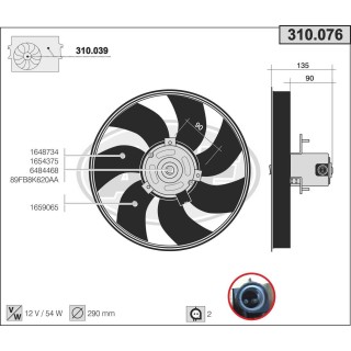 310076  FORD Escort V/Fiesta II   03.89-12.95
