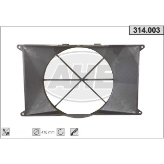 314003  CONVOGLIATORE per radiatore Ordonez IVECO Daily II