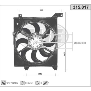 315017  KIA Cerato 1.6 16V