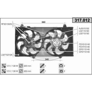 317012  MAZDA 6 2.0 CD Berl/SW