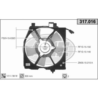 317016  MAZDA 323 Benzina +AC 01-