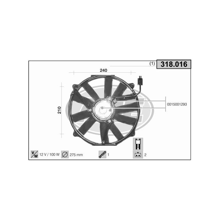 318016  MERCEDES W202 C 180-C 200-C 220- C 230-C 240-C 280-