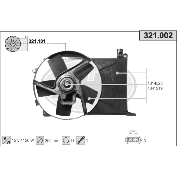 321002  OPEL Combo B 1.7 D