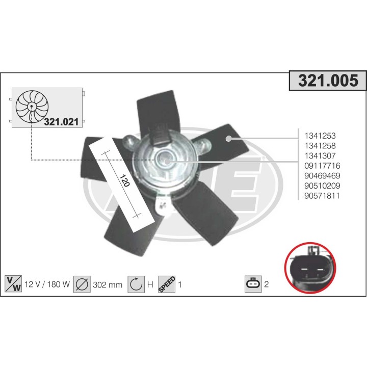 321005  OPEL Corsa B 1.2-1.4-1.6-1.5 TD