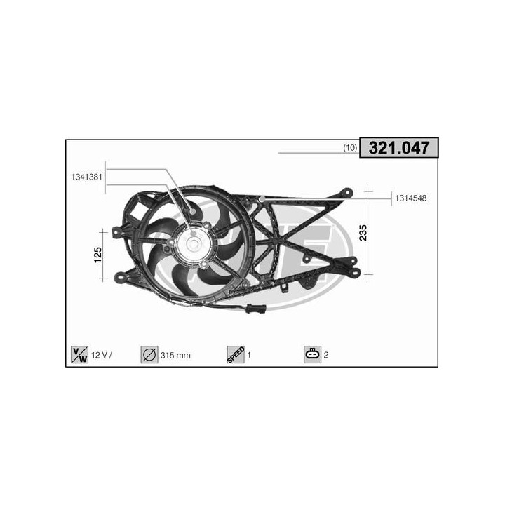 321047  OPEL Meriva 1.3 16V CDTI