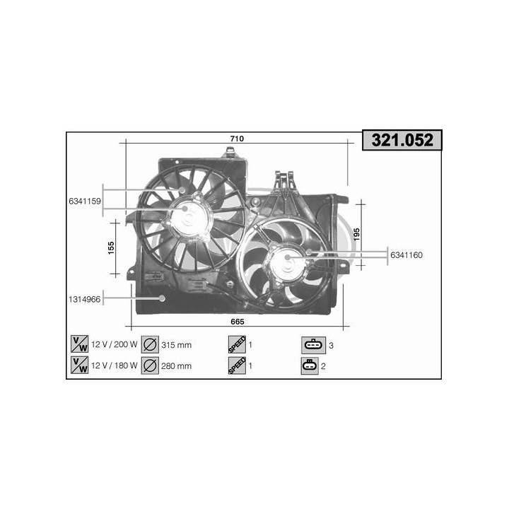 321052  OPEL Meriva 1.7 DTI
