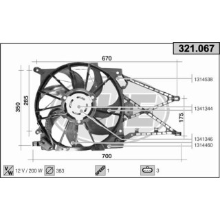 321067  OPEL Zafira 2.0 16V