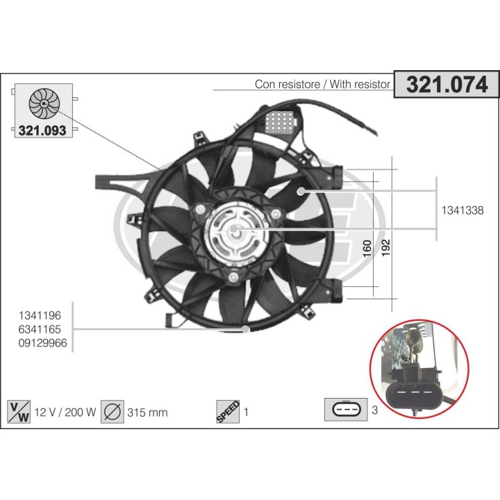 321074  OPEL Corsa C (F08, F68) -- 2000