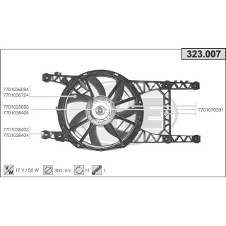 323007  RENAULT Laguna I 2.0 8V/16V-2.2 D/TD