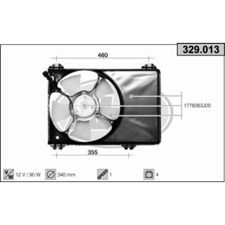 329013  SUZUKI Swift III 05- (1.3 16V-1.5 16V VVTi-1.3 DDi