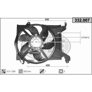 332007  VOLVO S40 / V40 1.9 D