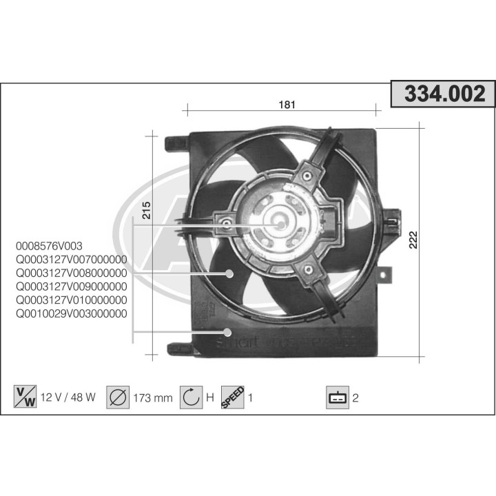 334002  MCC Smart Fortwo 0.6-0.8 CDI