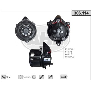 306114  VENTOLA Abitacolo Citroen/Peugeot Berlingo/Partner