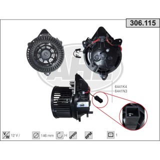 306115  VENTOLA Abitacolo Citroen/Peugeot Xsara