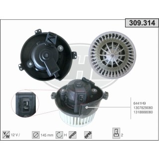 309314  VENTOLA Abitacolo FIAT Ducato II  ALL   -AC  94-02