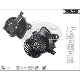 309329  VENTOLA Abitacolo Citroen/Fiat/Opel Nemo/Punto/Ada