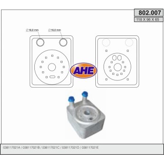802007  AUDI A3 (8L1, 8P1), A4 (8E2, B6), A6 (4B, C5, 4F2)