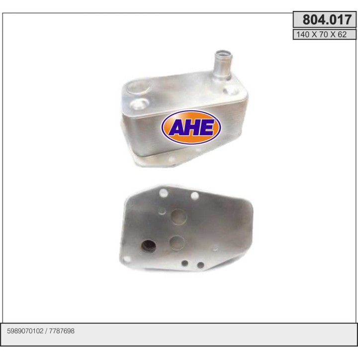 804017  Oilcooler BMW Serie 1 E81/E82E87/E88 Serie3E46 98-