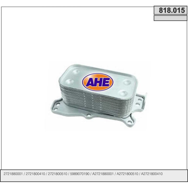 818015  Oilcooler Mercedes C209/C219/R171/R230/W164/W203/W