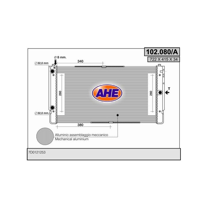 102080/A  VOLKSWAGEN Transporter II 2.0-1.9/2.4TD