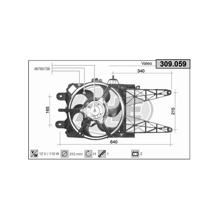 309059  FIAT Punto II 60-80 1.2 8V/16V