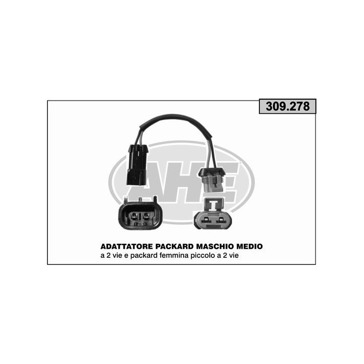 309278  Adattatore Packard femmina medio