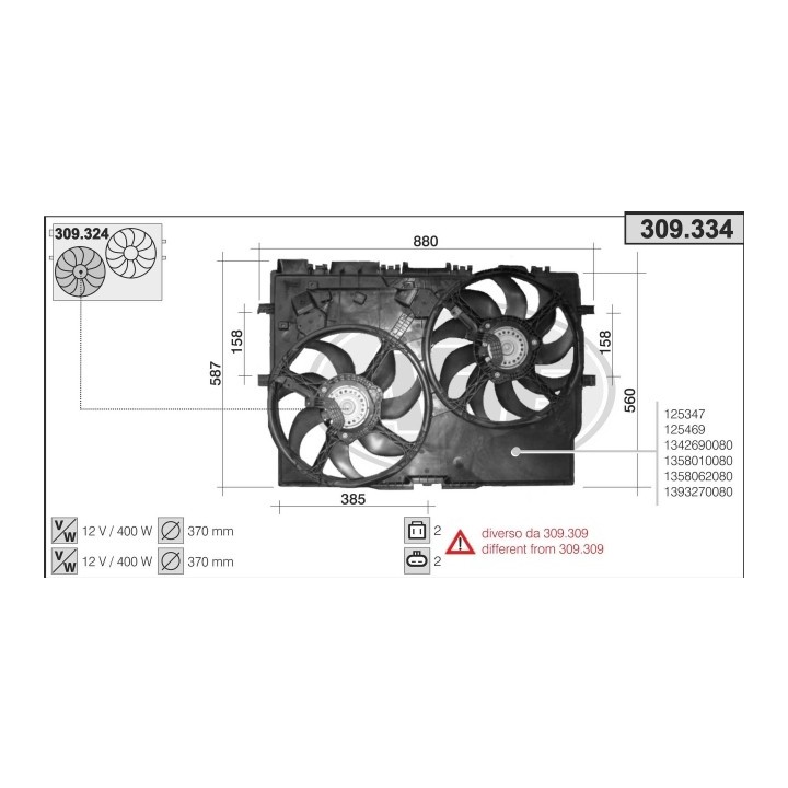 309334  FIAT Ducato (250) 2.0 D Multijet - 2.3 D Multijet