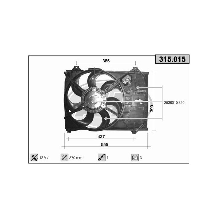 315015  KIA Rio 1.4-1.6 16V 06.05-