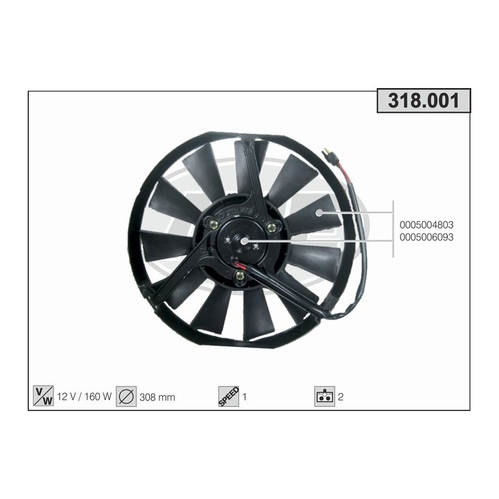 318001  MERCEDES W201 190 2.0