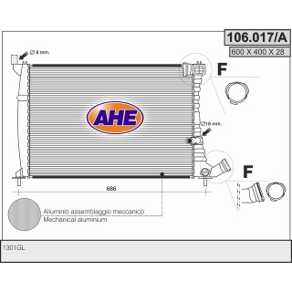 106017/A  CITROEN Xantia 1.9/2.1 Turbodiesel