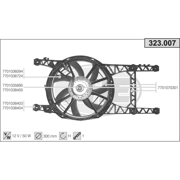 323007  RENAULT Laguna I 2.0 8V/16V-2.2 D/TD