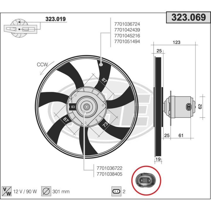 323069  RENAULT Twingo I 1.2  03.93-06.07