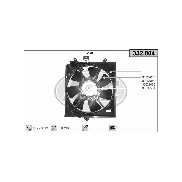 332004  S40 / V40 1.9 16V Turbo - 2.0 16V Turbo - 1.9 TDI/