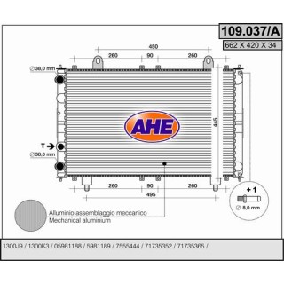 109037/A  Radiado 24 2.5 Turbodiesel CITROEN C25/FIAT DUCATO