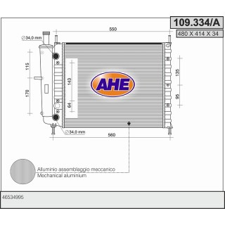 109334/A  FIAT Brava/Bravo 1.6 16V