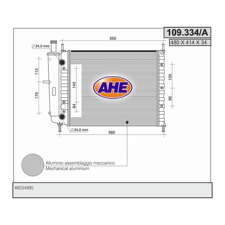 109334/A  FIAT Brava/Bravo 1.6 16V