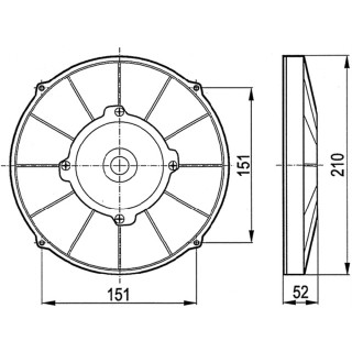 20702102  ELECTROVENTILADOR ASP 12V
